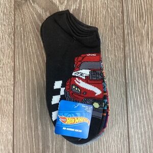 Hot Wheels No Show Socks 6 Pairs Adult‎ M/L NEW Fashion Novelty